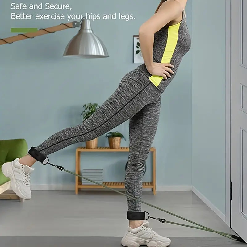 16pcs Resistance Bands Set with Handles - 5 Tube Fitness Bands-3